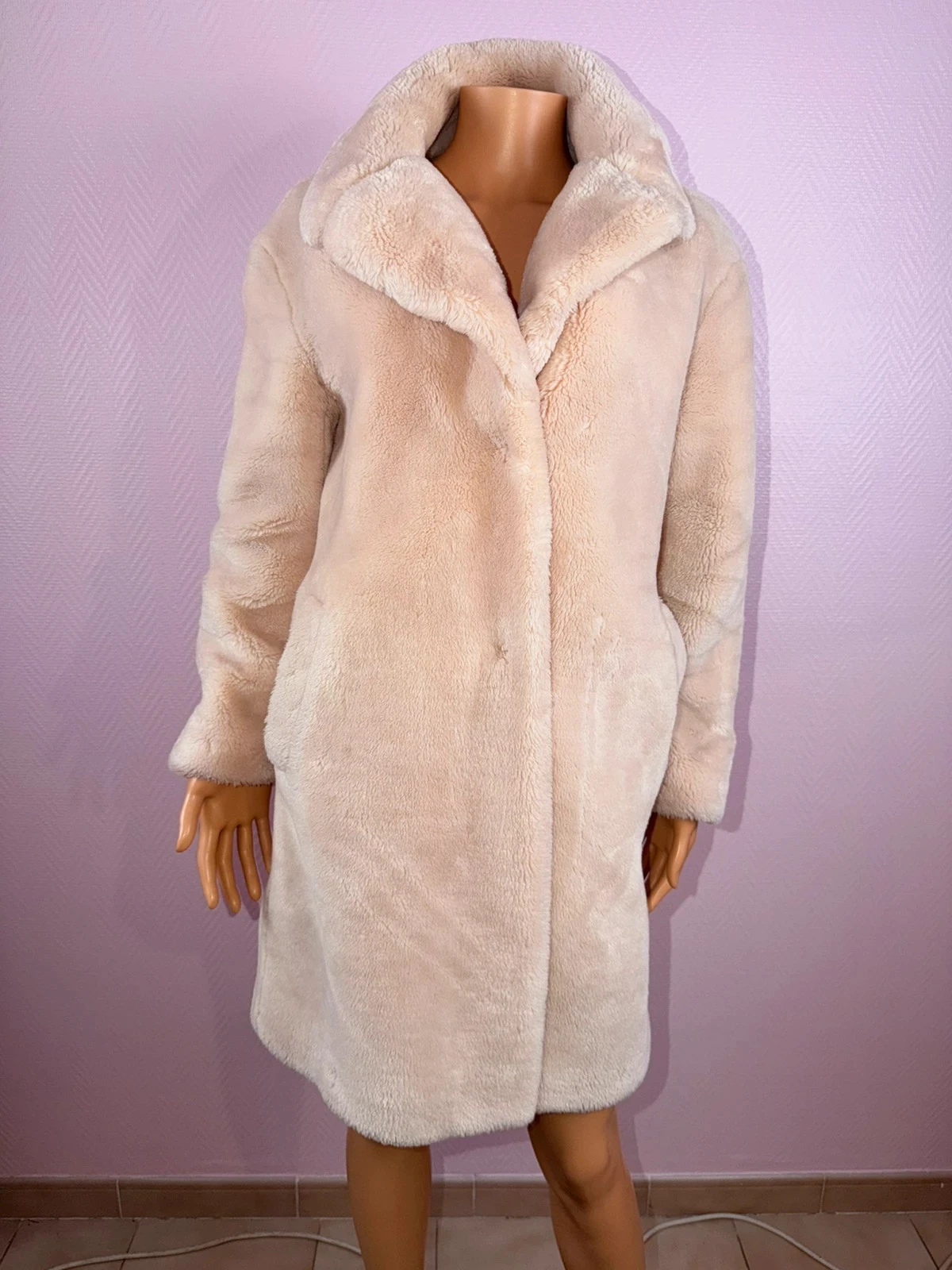 Women's Ba&sh coat size 0 34/36 beige – photo 3
